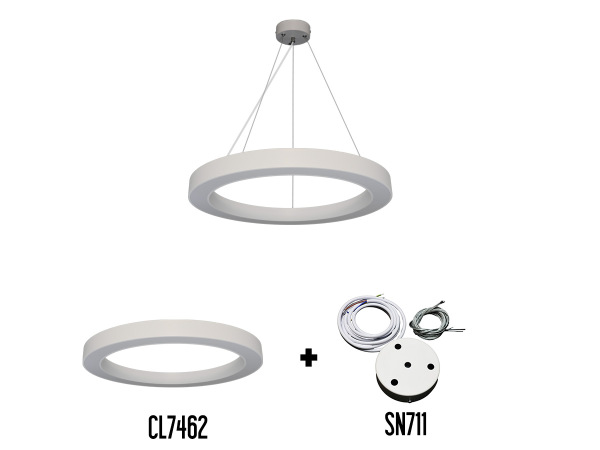 LED stropní svítidlo 80W - CL7462 5