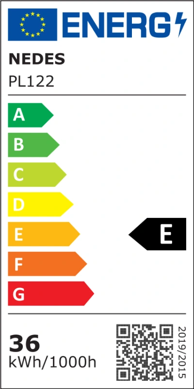 LED stropní panel 36W / 595x595 / SMD / 4000K / WH / UGR16 - PL122 13
