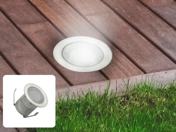 LED podlahové svítidlo 0,6W / IP67 FL103 / 4000K - LFL122 1