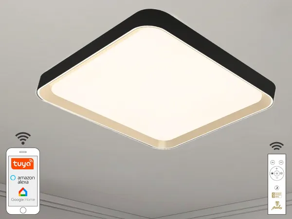 LED svítidlo OPAL + dálkový ovladač + Wifi 48W - LC902MB/S 1