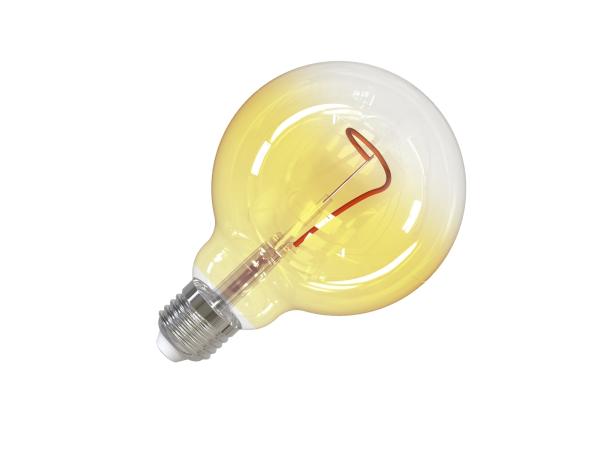 LED Filament SHAPE 4W YELLOW - G95 / E27 / 1800K - ZSF109 2