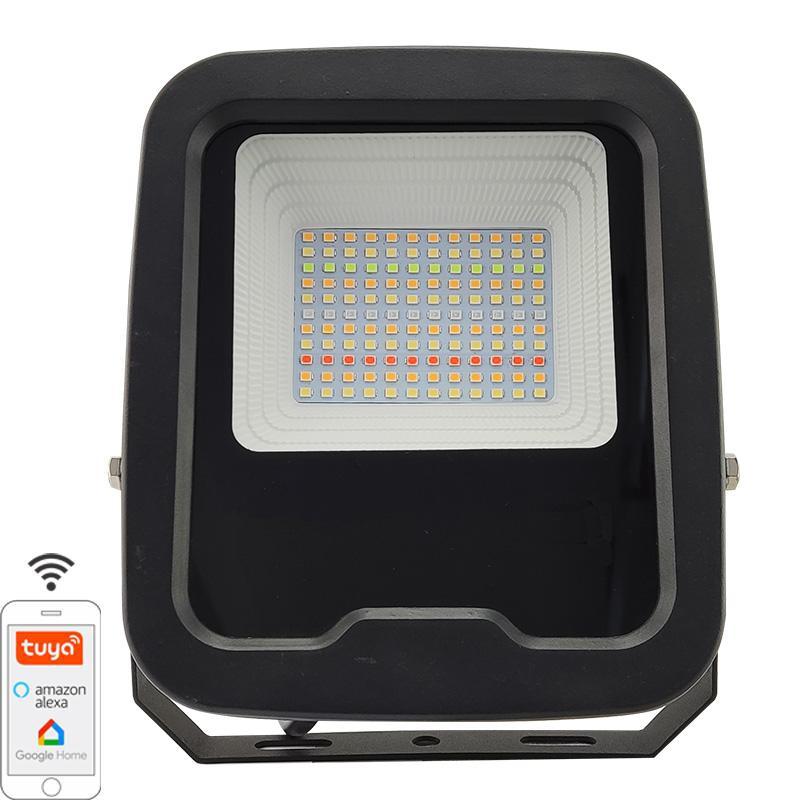 LED PROFI reflektor WIFI 30W / 3000K - 6500K + RGB / BK - LF6033W 3