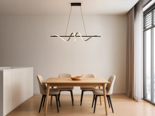 LED závěsné svítidlo s dálkovým ovladačem 50W - TA2316/B 1