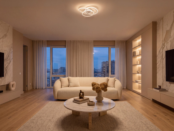 LED stropní svítidlo + dálkový ovladač 55 W – J3375/W 1