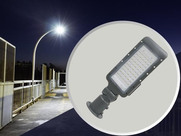 LED pouliční svítidlo se senzorem 50W / 4000K - LSL322HS