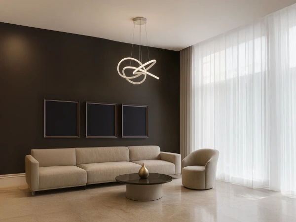 LED závěsné svítidlo s dálkovým ovladačem 95W - TA2309/W 1
