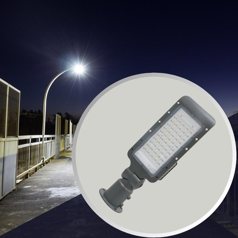 LED pouliční svítidlo se senzorem 50W / 4000K - LSL322HS