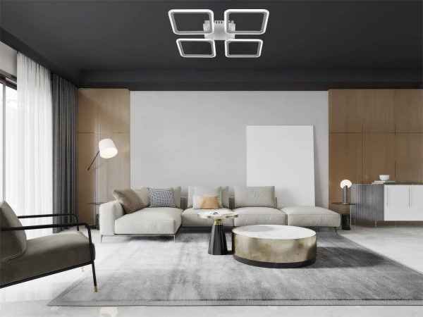 LED stropní svítidlo s dálkovým ovladačem 95W - TB1312/W 3
