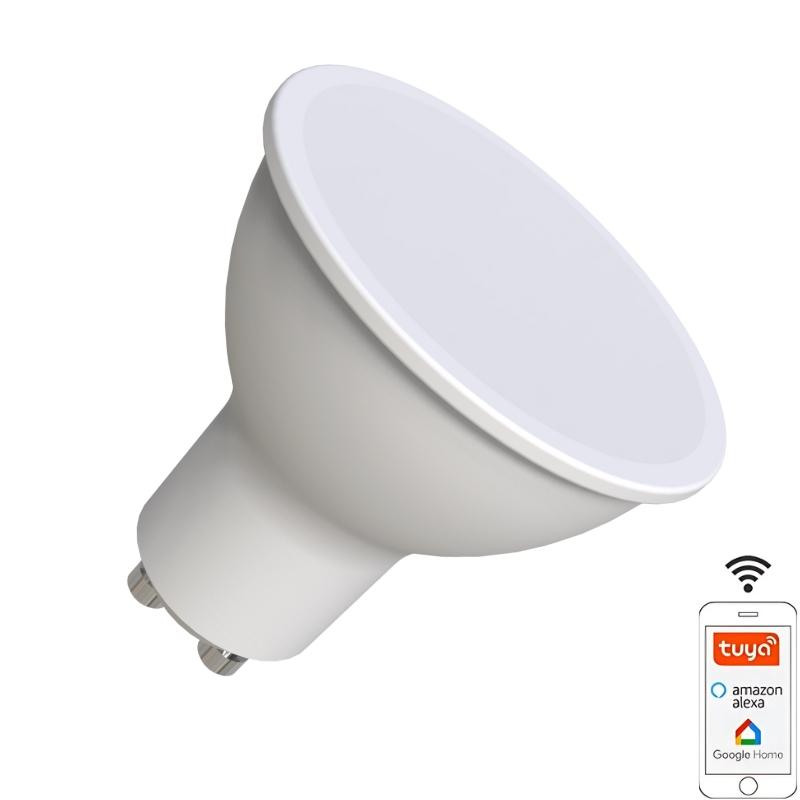 LED žárovka WIFI 4,5W - GU10 / CCT + RGB - ZLS135W