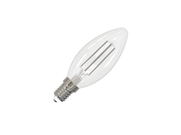 LED Filament BÍLÝ 4,5W - C35 / E14 / 3000K - ZWF106 2