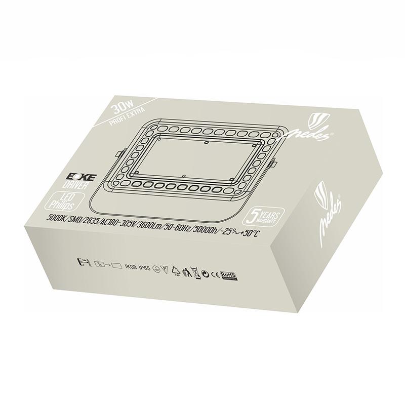 LED reflektor PROFI Extra 30W / 5000K / BK - LF5023