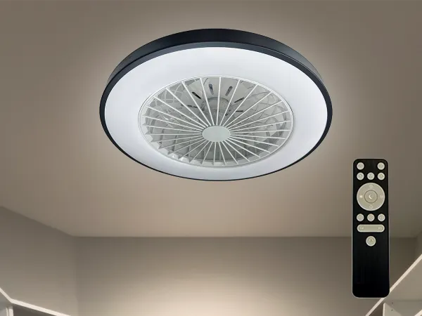 LED svítidlo OPAL + stropní ventilátor + dálkový ovladač 48W - LCL6345 1