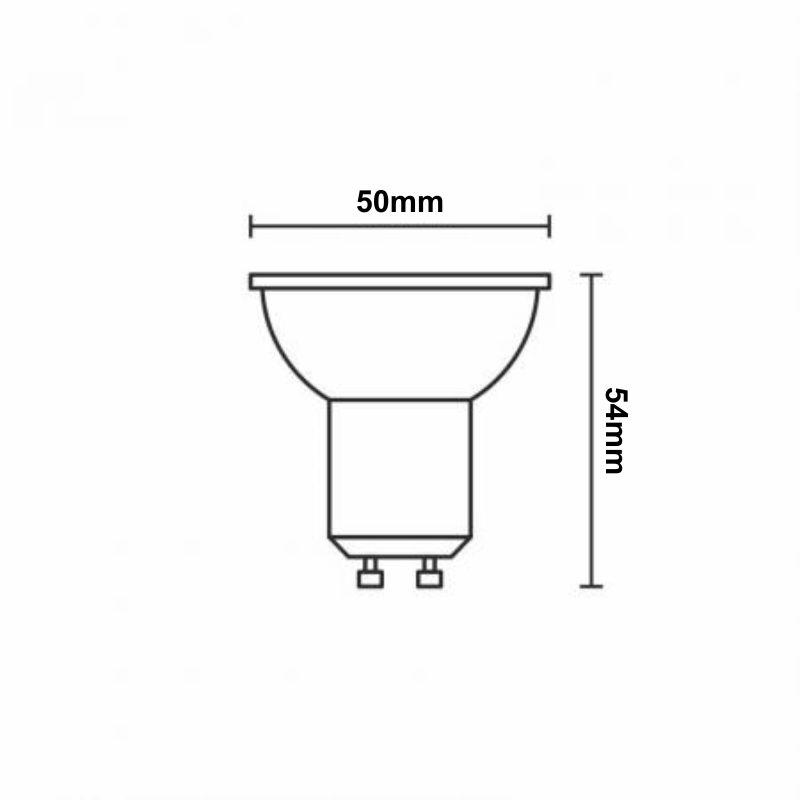 LED žárovka WIFI 4,5W - GU10 / CCT + RGB - ZLS135WA 13