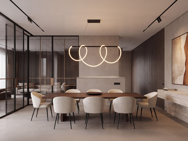 Závěsné LED svítidlo + dálkové ovládání 75 W – J4390/B 1
