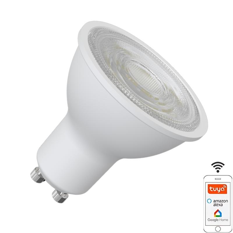 LED žárovka WIFI 4,5W - GU10 / CCT + RGB - ZLS135WA