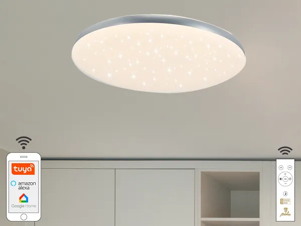 LED svítidlo STAR + dálkový ovladač + Wifi 48W - LC912T 1