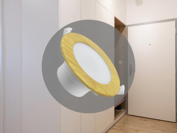 LED podhledové svítidlo 7W / IP44 / SMD / 4000K - LDL153/WL