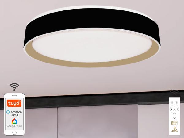 LED svítidlo OPAL + dálkový ovladač + Wifi 48W - LC902MB