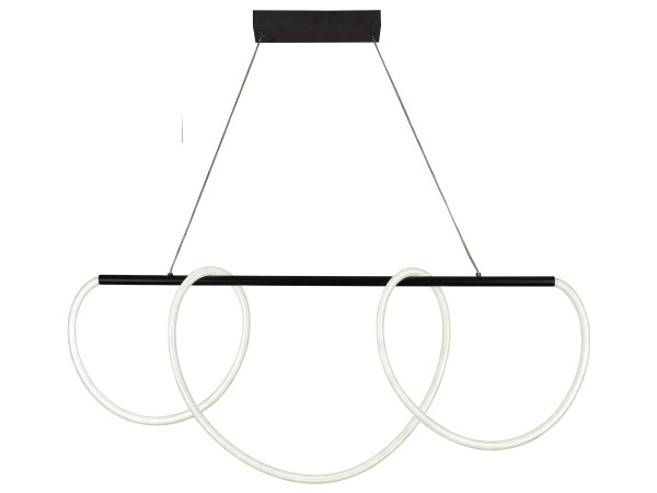 Závěsné LED svítidlo + dálkové ovládání 75 W – J4390/B 4