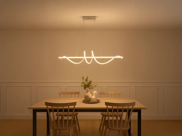 LED závěsné svítidlo s dálkovým ovladačem 50W - TA2316/W 1