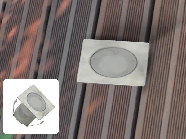 LED podlahové svítidlo 0,6W / IP67 FL113 / 2800K - LFL112S