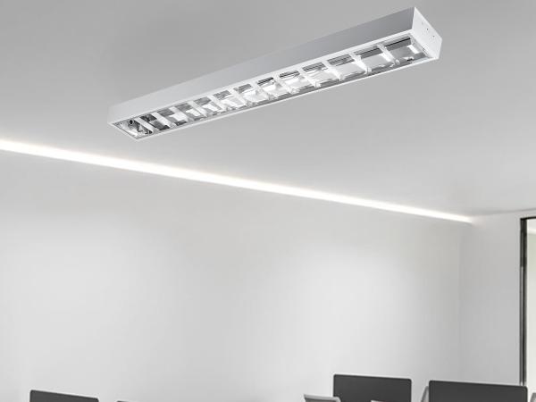 Bílé svítidlo na 2 x T8 ( 120cm LED trubice ) - TL301