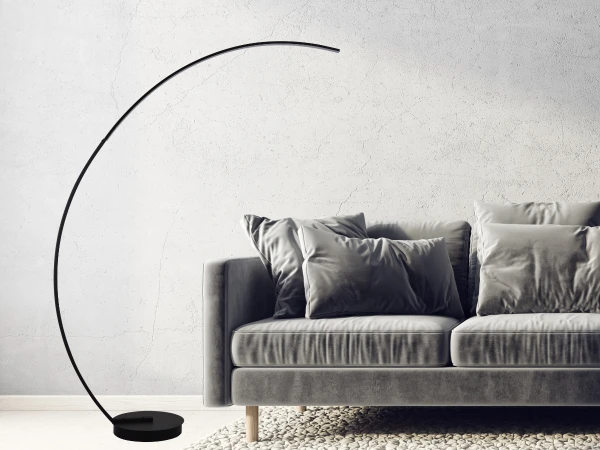LED designová stojící lampa 28W - JF2310/B