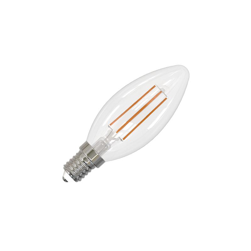 LED žárovka / filament 6W - C35 / E14 / 3000K - ZLF713D