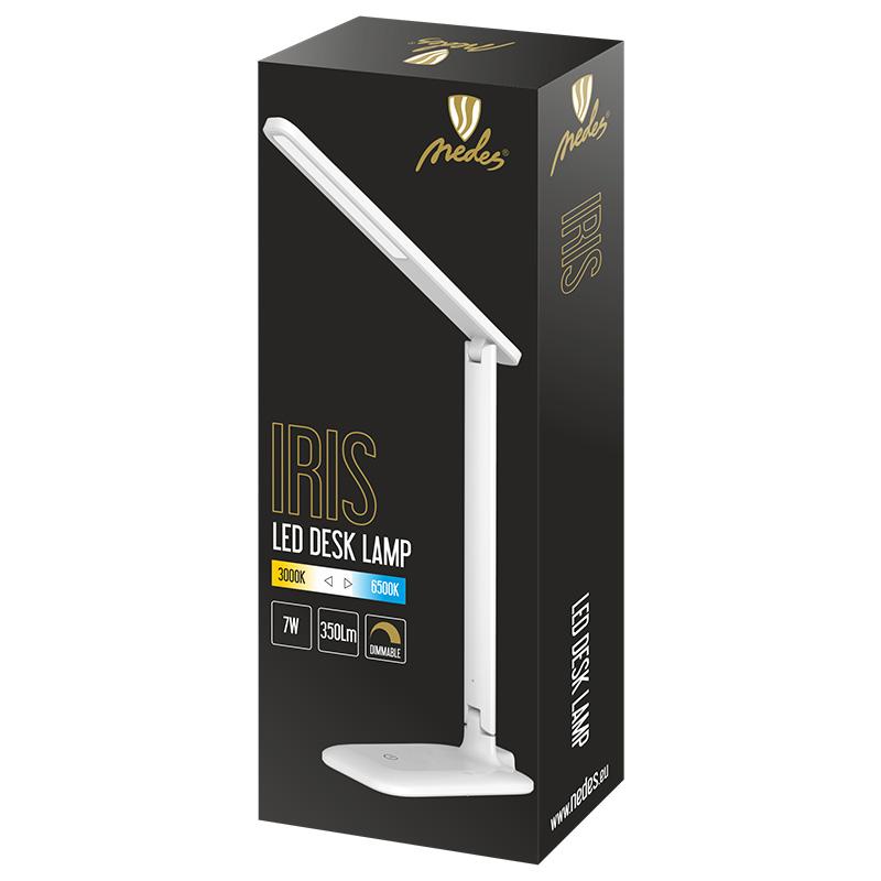 LED lampička IRIS 7W stmívatelná- DL4302/W