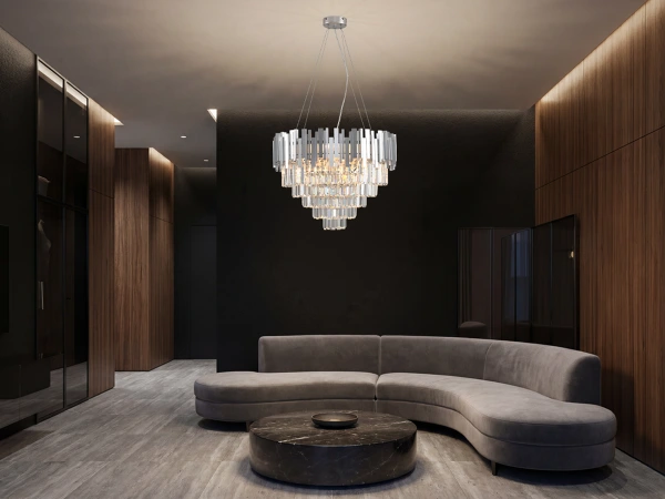 Závěsný křišťálový lustr PLAZA - N2212 2