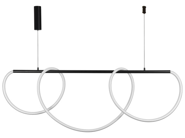 Závěsné LED svítidlo + dálkové ovládání 105 W – J4396/B 2