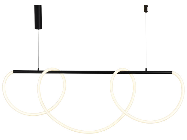 Závěsné LED svítidlo + dálkové ovládání 105 W – J4396/B 4