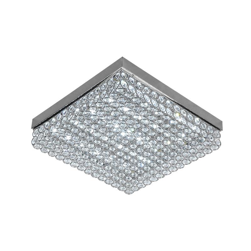 LED stropní luxusní svítidlo s dálkovým ovladačem 55W - J2305/CH