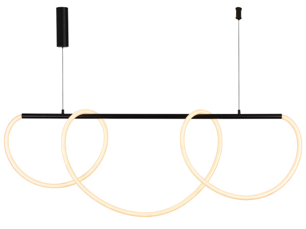 Závěsné LED svítidlo + dálkové ovládání 105 W – J4396/B 5