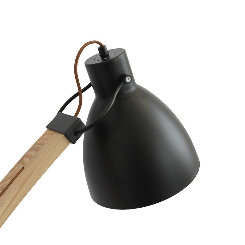 Designová stojací lampa z masivního dřeva E27 / 60W - WRE162