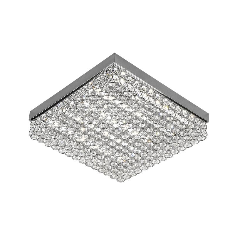 LED stropní luxusní svítidlo s dálkovým ovladačem 55W - J2305/CH