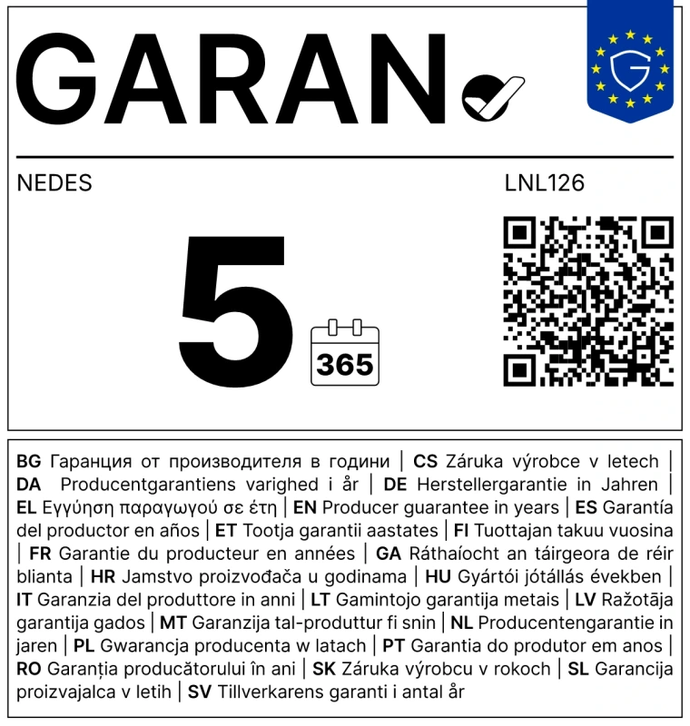LED lineární svítidlo s nastavitelným výkonem 60W / IP20 / 1200 / 4000K - LNL126 4