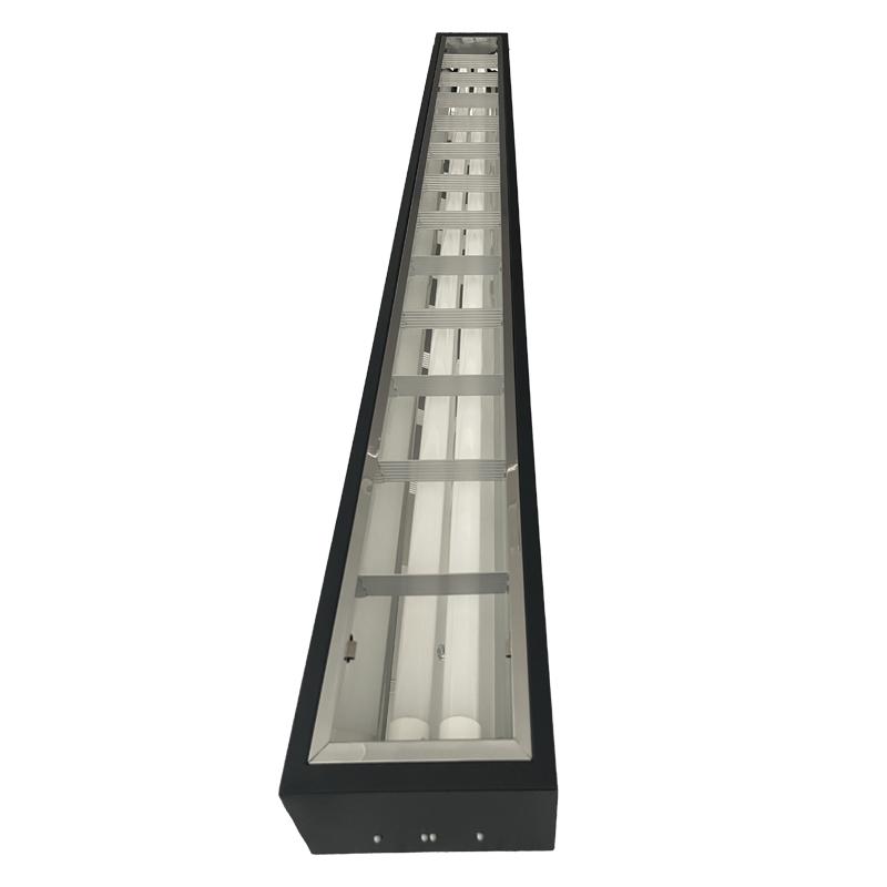 Černé svítidlo na 2 x T8 ( 120cm LED trubice ) - TL301B