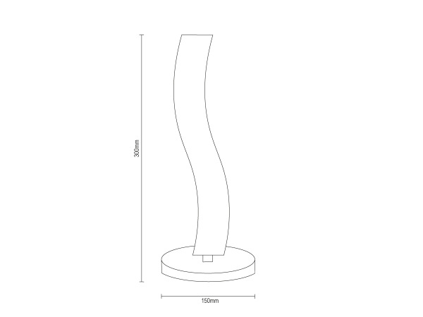 Designová stolní lampa s LED 14 W – JT1311/B 8