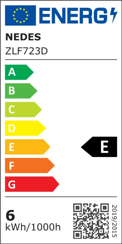 LED žárovka / filament 6W - C35 / E14 / 4000K - ZLF723D