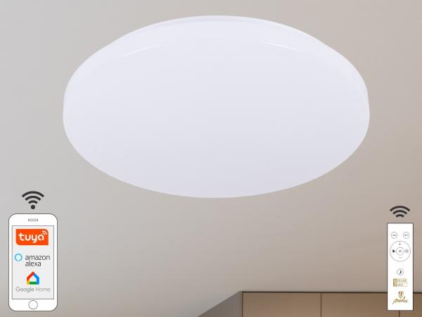 LED stropní lampa OPAL s dálkovým ovladačem + Wifi 48W - LC902S