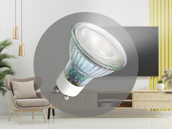 LED žárovka 6,7W - GU10 / SMD / 4000K - ZLS1427 1