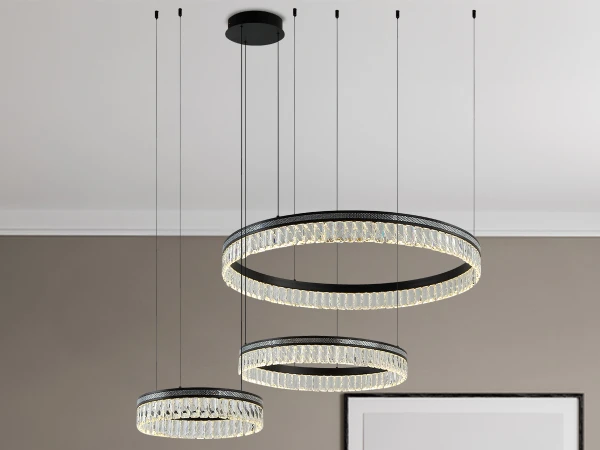 THALIA křišťálový závěsný lustr - N2105 1