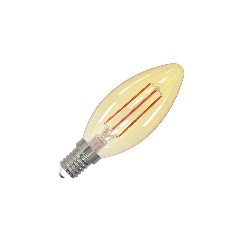 LED žárovka / filament 6W - C35 / E14 / 2000K - ZLF713DV