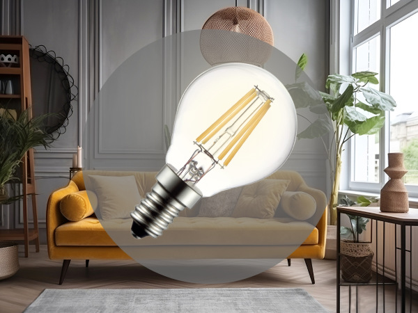 LED žárovka 6W - G45 / E14 / SMD / 3000K - ZLF813 1