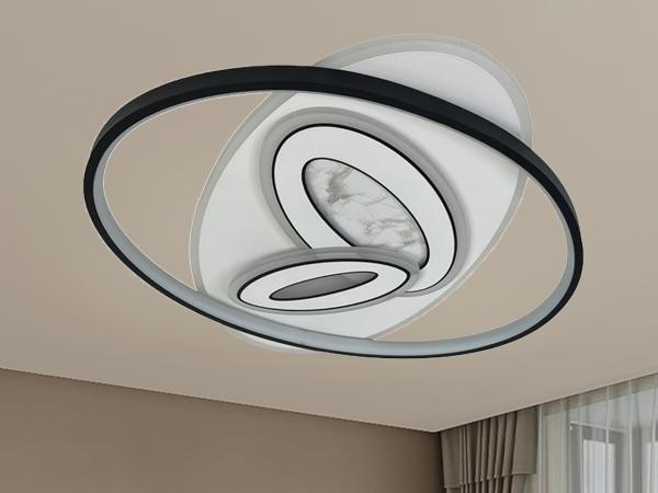 LED stropní svítidlo s dálkovým ovladačem 105W - J1337/W