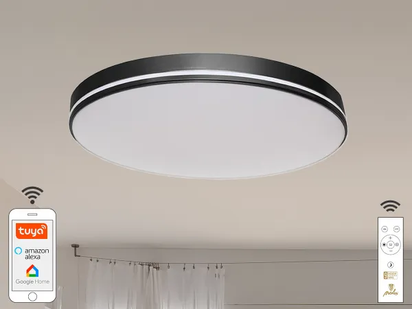 LED svítidlo OPAL + dálkový ovladač + Wifi 48W - LC902BB