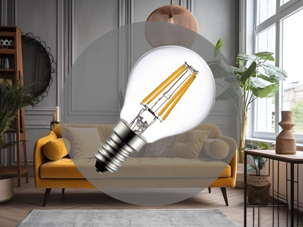 LED žárovka 6W - G45 / E14 / SMD / 3000K - ZLF813