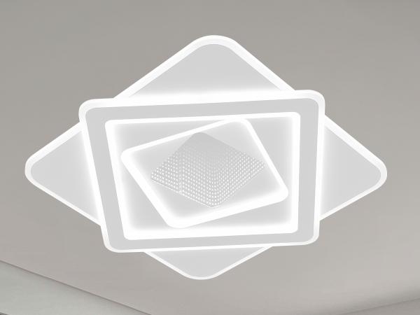 LED stropní svítidlo s dálkovým ovladačem 130W - J1355/W