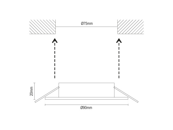 Rámeček pro GU10 - SR005 5
